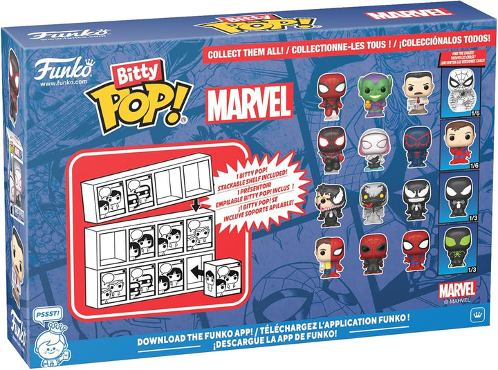 Bitty POP: Spiderman - Venom 4 Pack