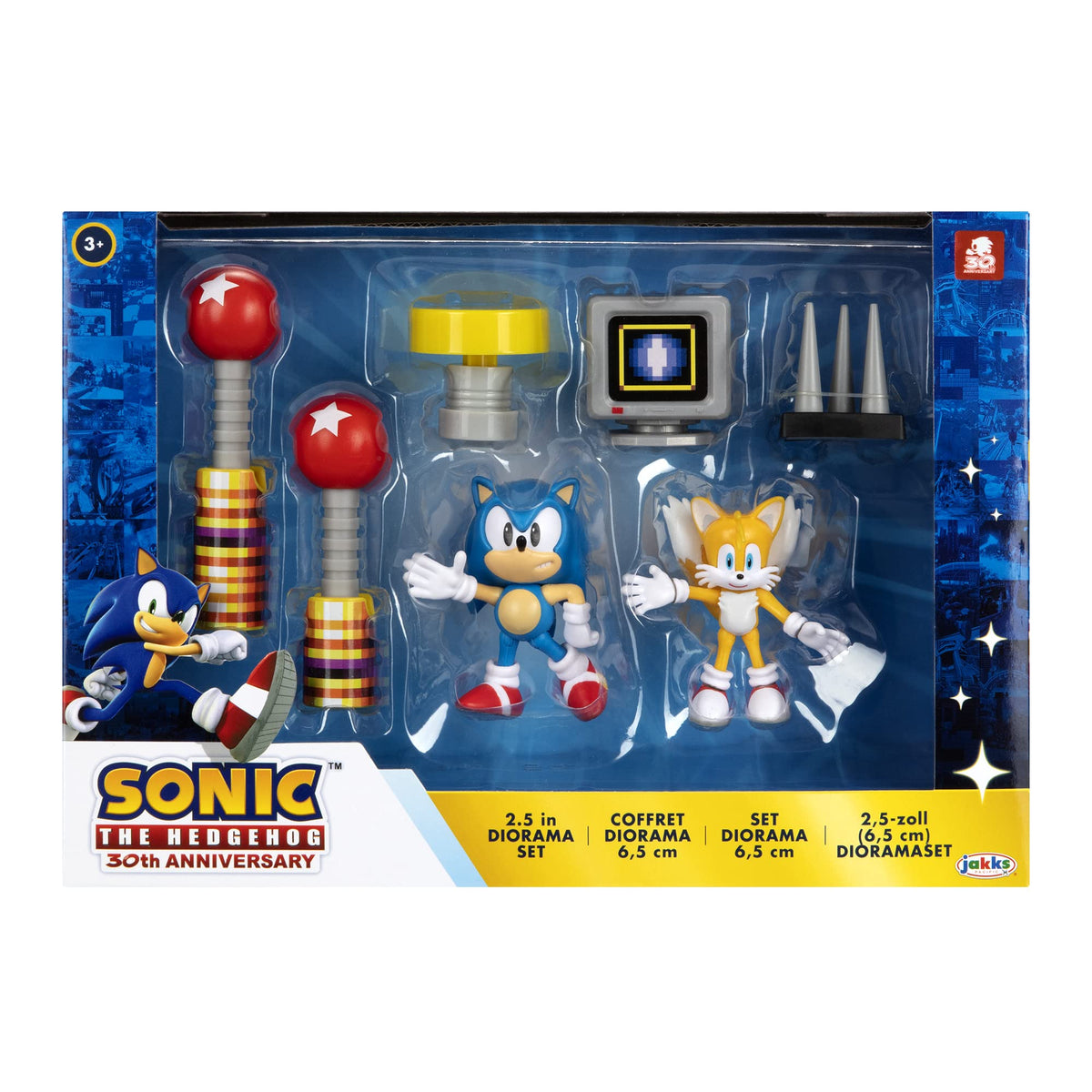 Sonic 2.5in Figure Diorama Set