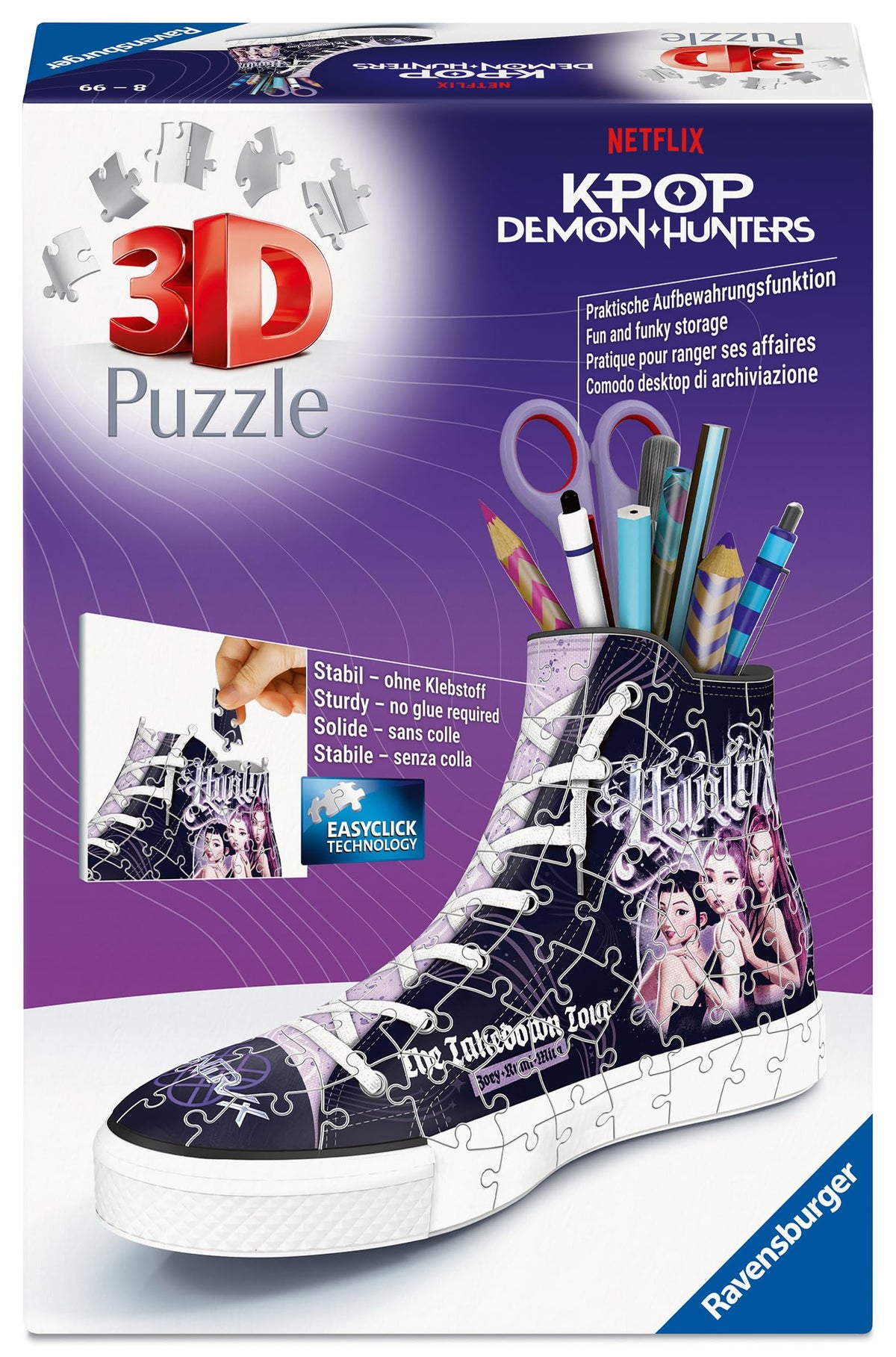 KPop Demon Hunters Trainer 3D Puzzle 108pc