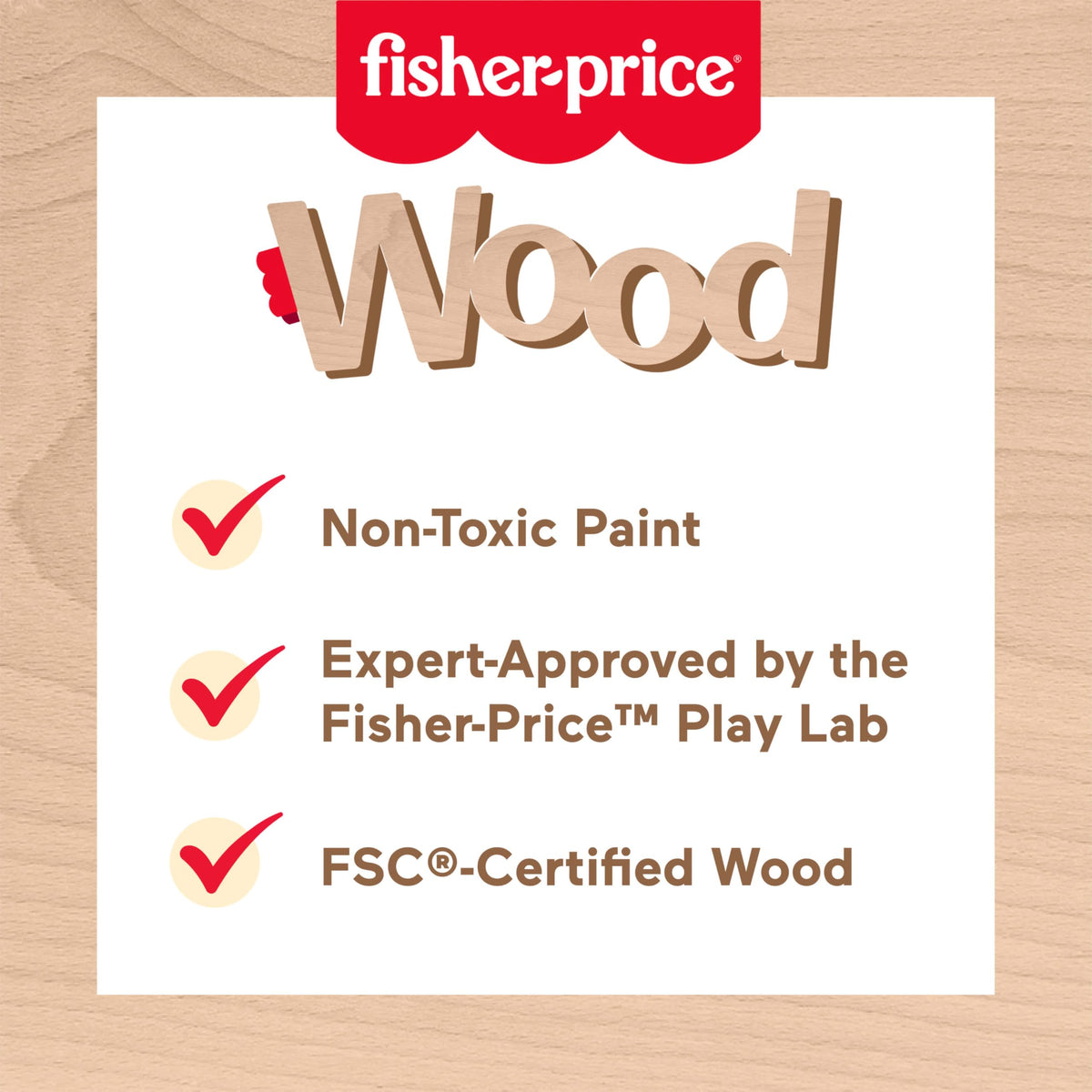 Fisher Price Wooden Herb Set