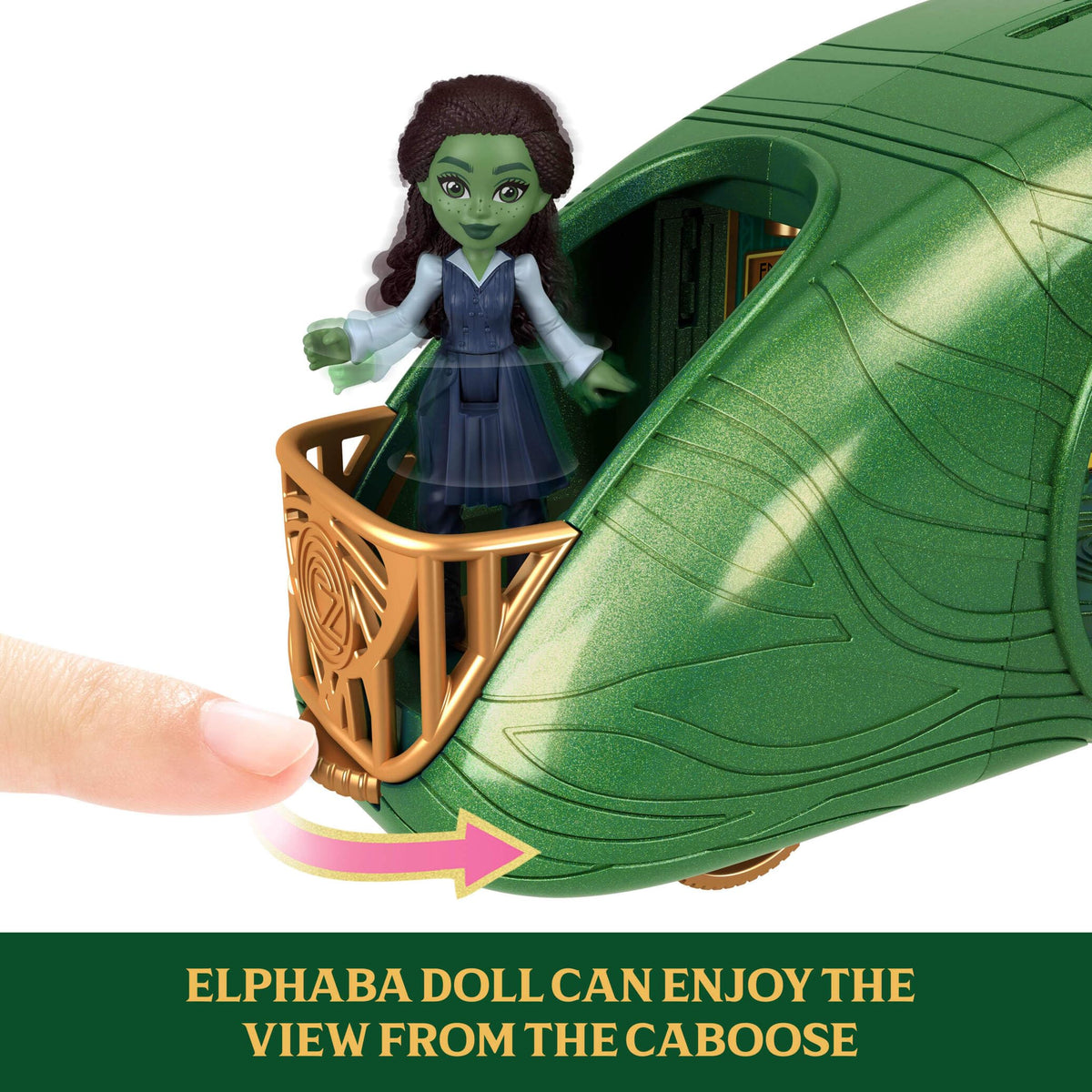 Wicked: For Good Small Doll Emerald City Train