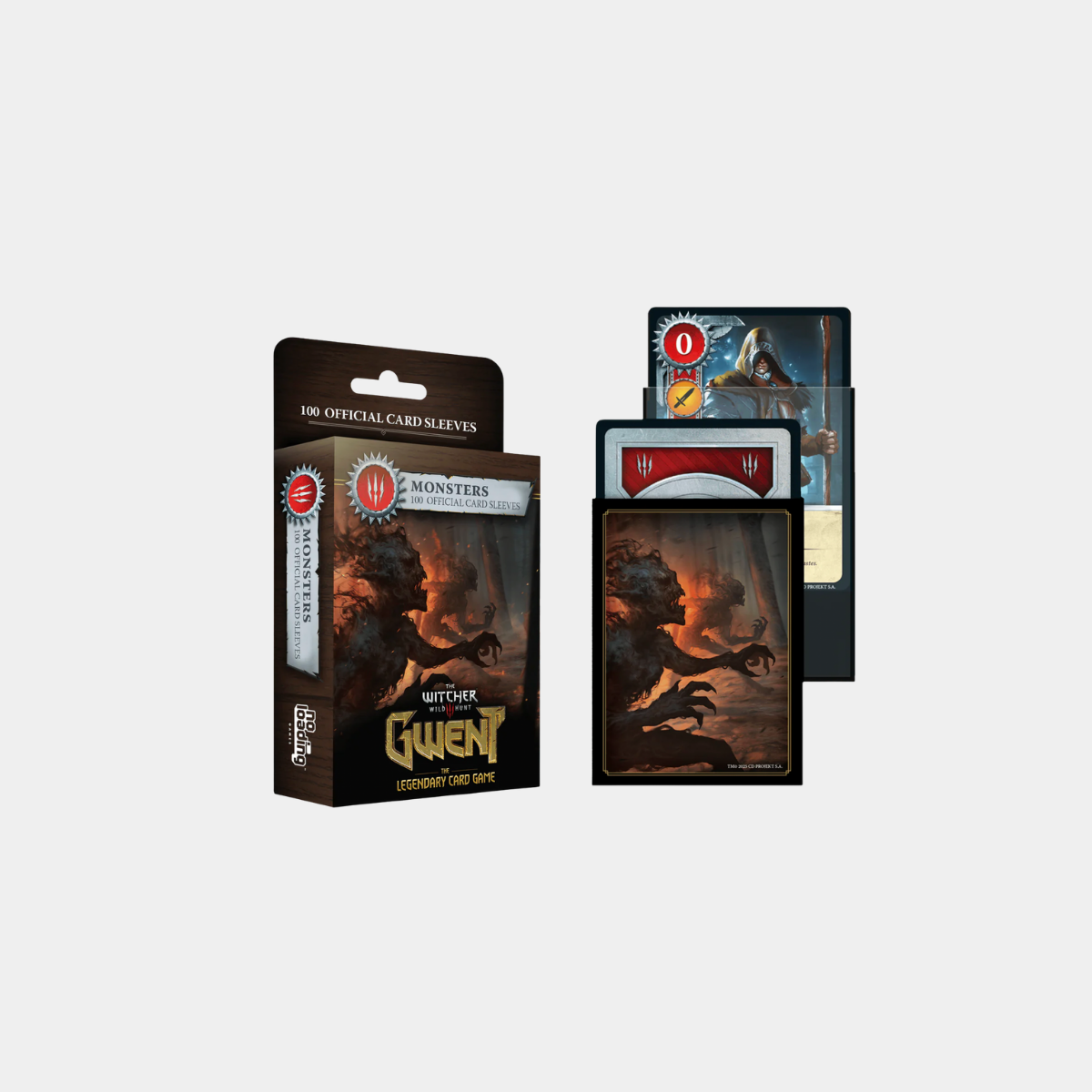 Gwent: 100 Art Sleeves - Monsters