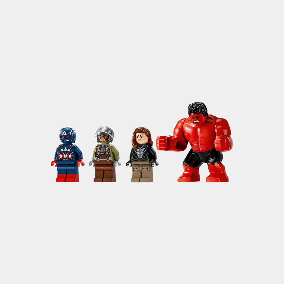 Captain America vs Red Hulk Battle LEGO Marvel 76292
