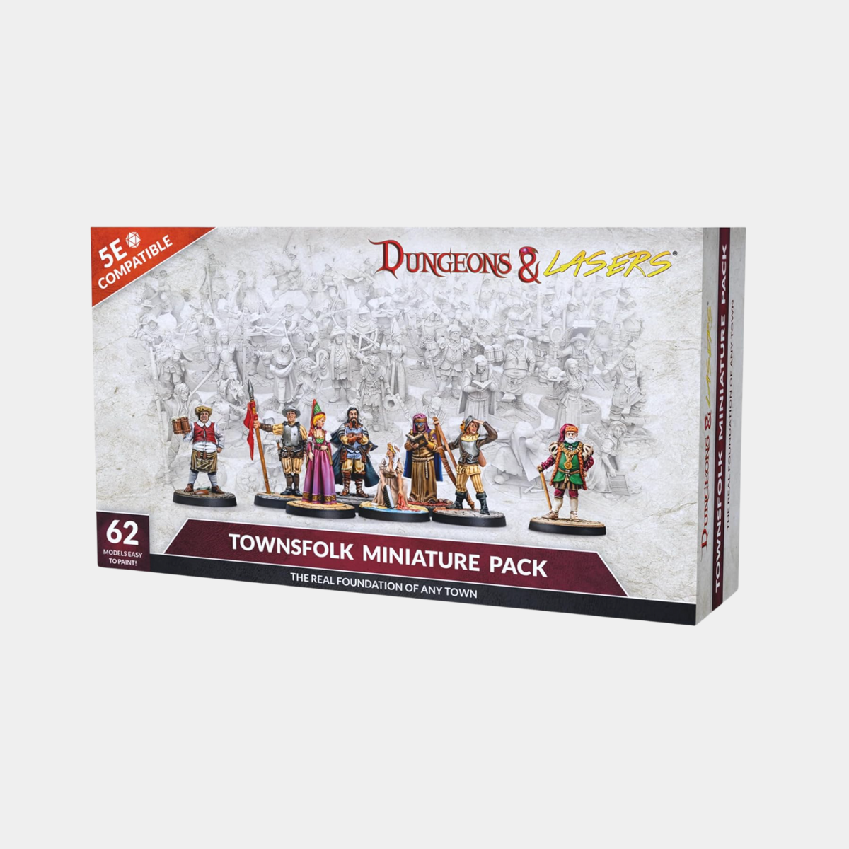 Dungeons And Lasers: Townsfolk Miniature Pack