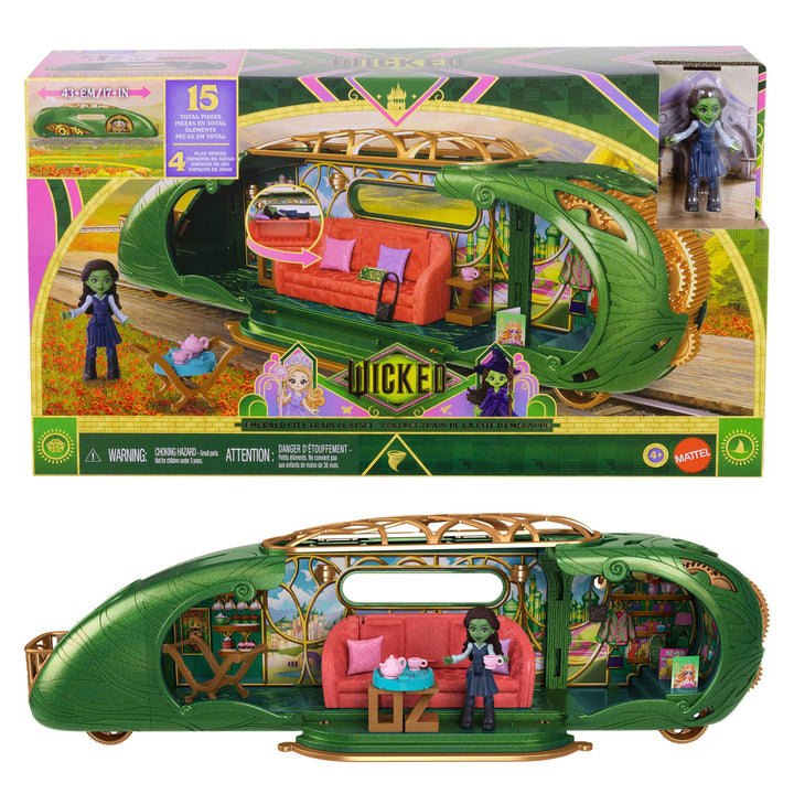 Wicked: For Good Small Doll Emerald City Train