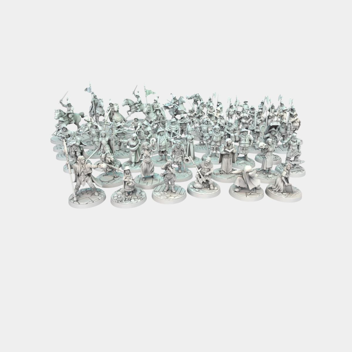 Dungeons And Lasers: Townsfolk Miniature Pack