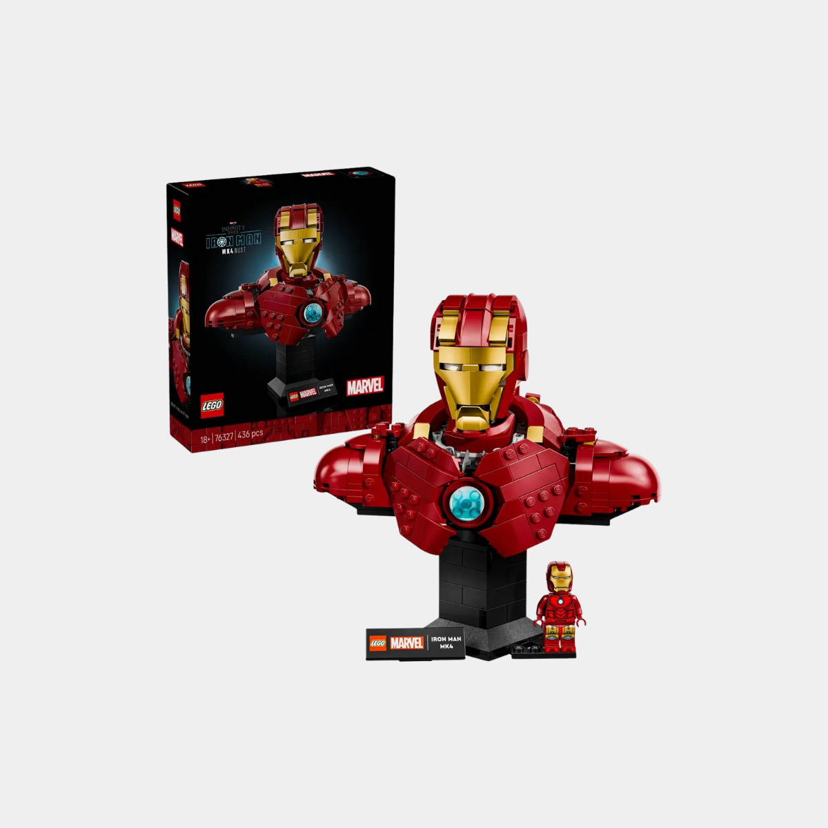 Iron Man MK4 Bust LEGO Marvel 76327