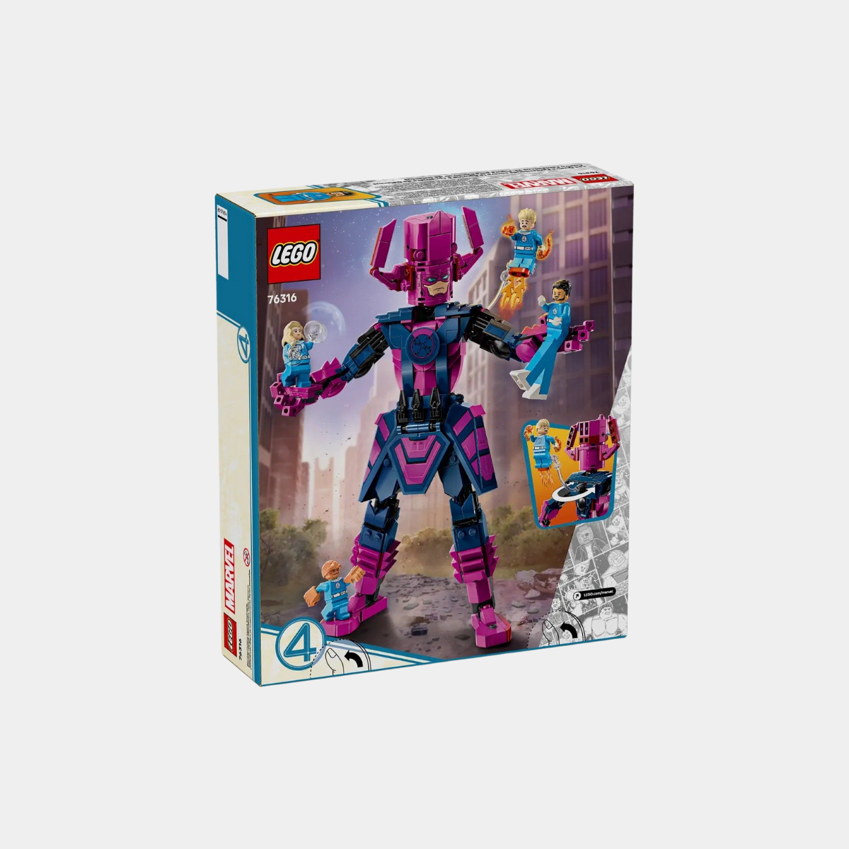 Fantastic Four vs Galactus Construction Figure LEGO Marvel 76316