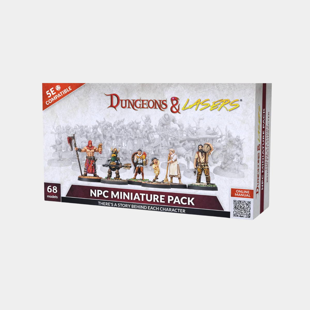 Dungeons & Lasers: NPC Miniature Pack