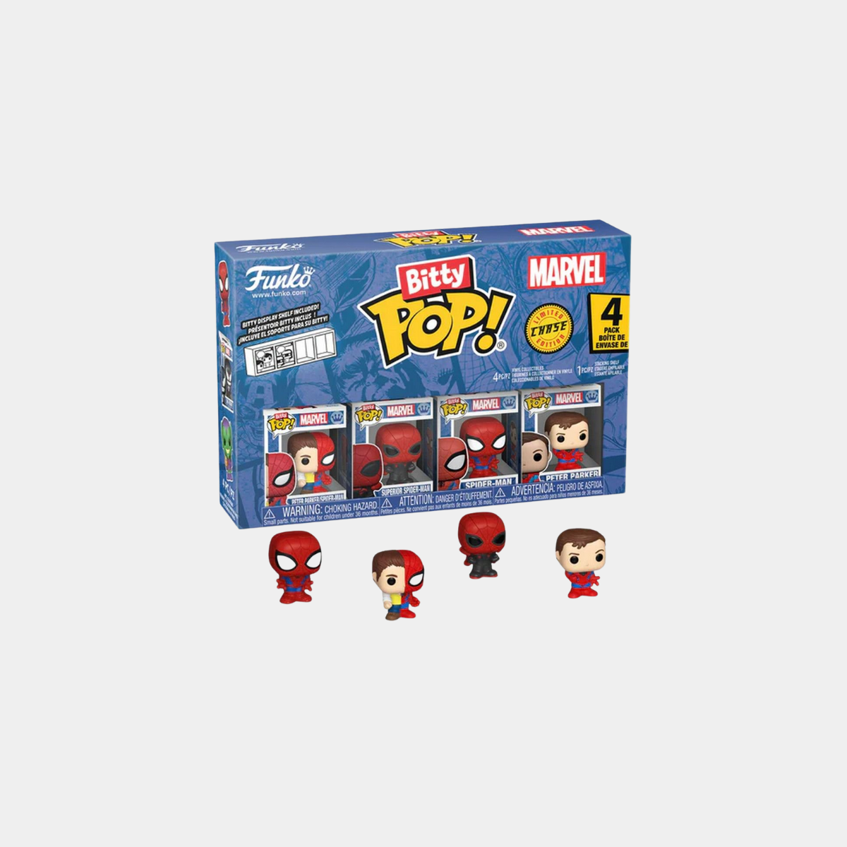 Parker Split 4pk - Marvel - Funko Bitty POP! (4 PC)