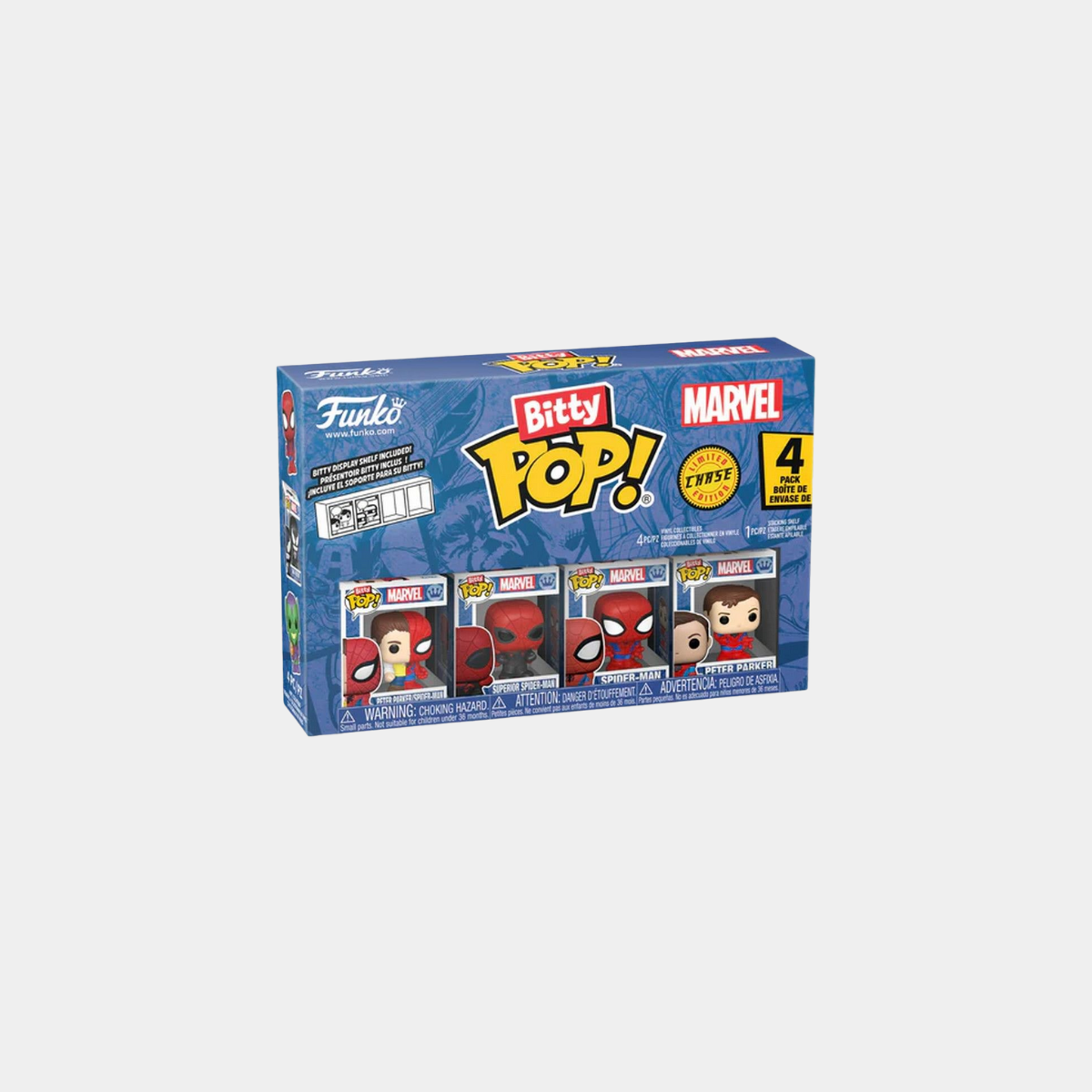 Parker Split 4pk - Marvel - Funko Bitty POP! (4 PC)