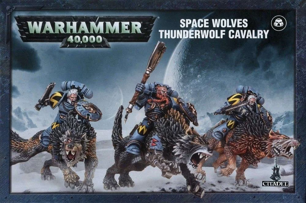 SPACE WOLVES THUNDERWOLF CAVALRY