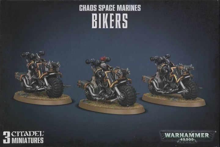 CHAOS SPACE MARINES: CHAOS BIKERS