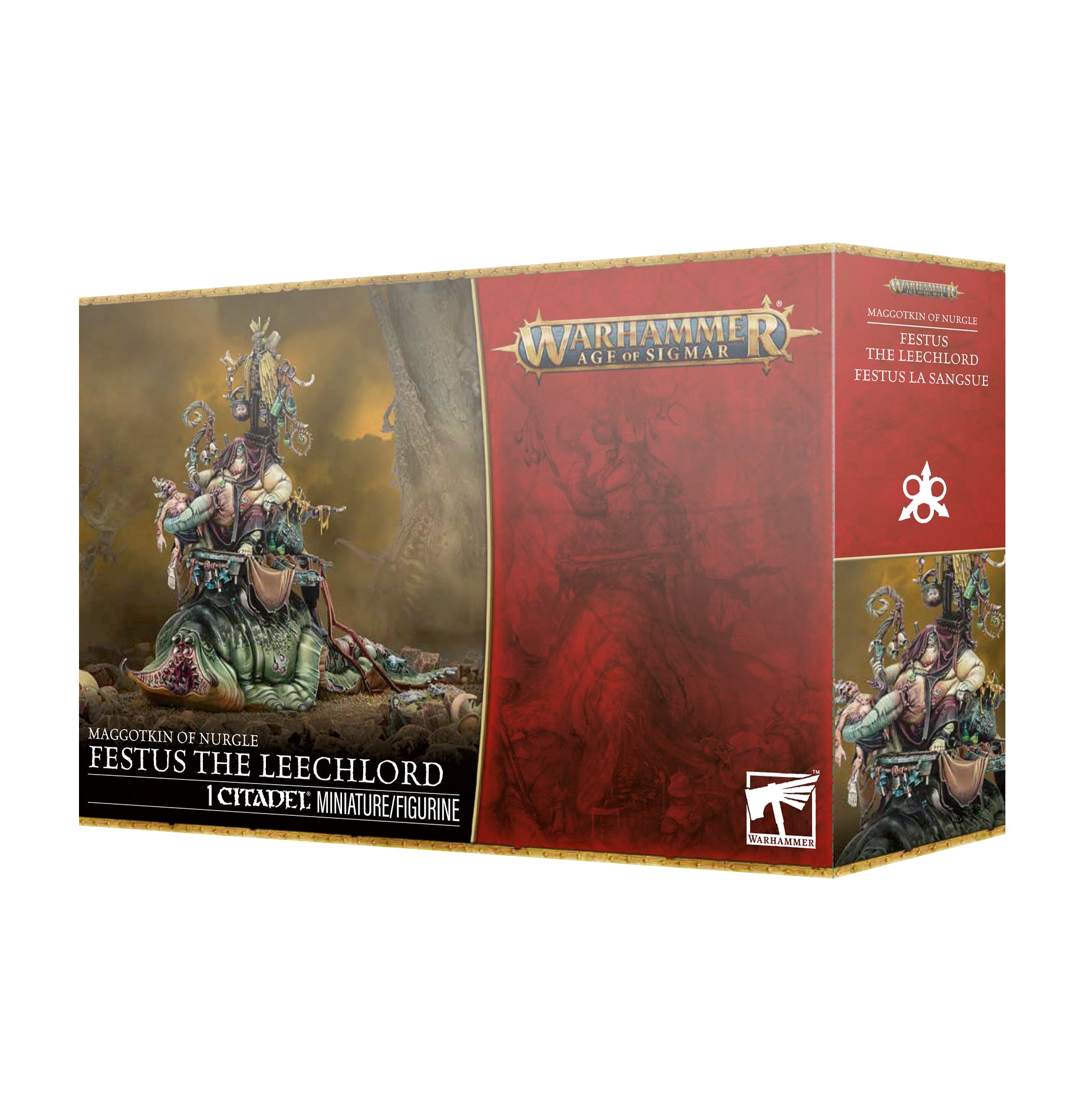 MAGGOTKIN OF NURGLE:FESTUS THE LEECHLORD