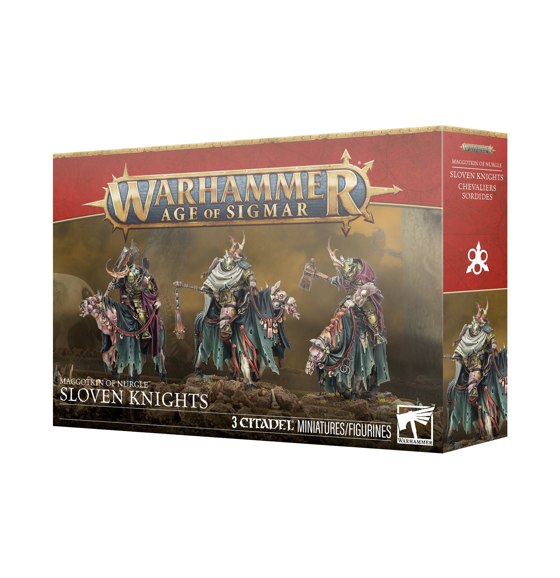 MAGGOTKIN OF NURGLE: SLOVEN KNIGHTS