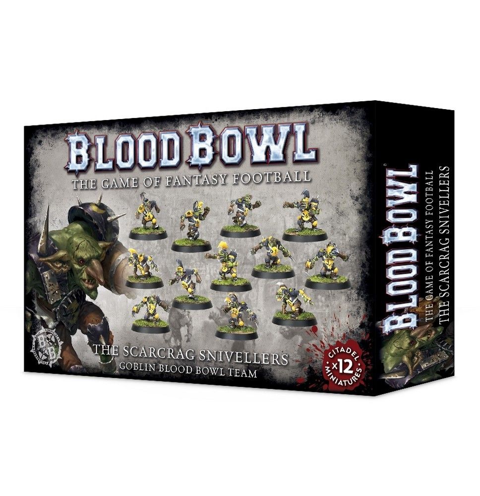 The Scarcrag Snivellers Goblin Blood Bowl Team