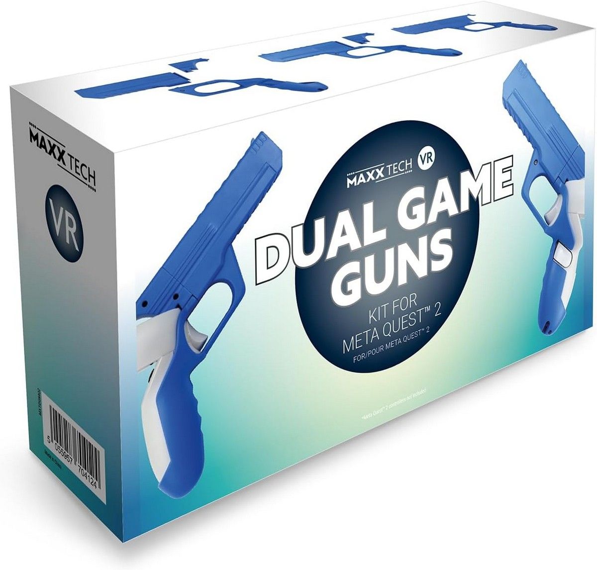 VR Dual Gun Game Kit Meta Q2 - PS5