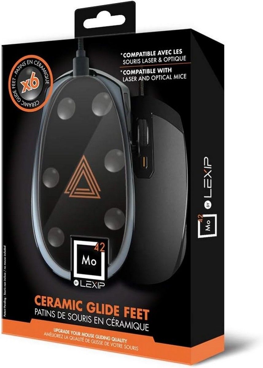 LEXIP MO42 6 GLIDE FEET MOUSE