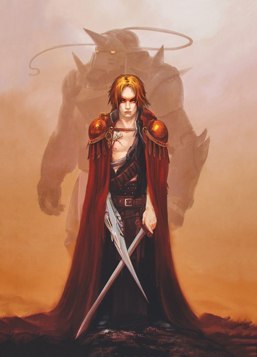 Fullmetal Alchemist - Postcard