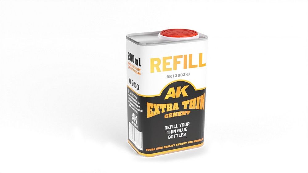 Extra Thin Cement - 200ml Refill