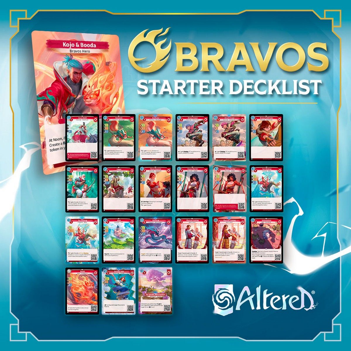 Altered TCG: Beyond The Gates - Starter Deck - Bravos
