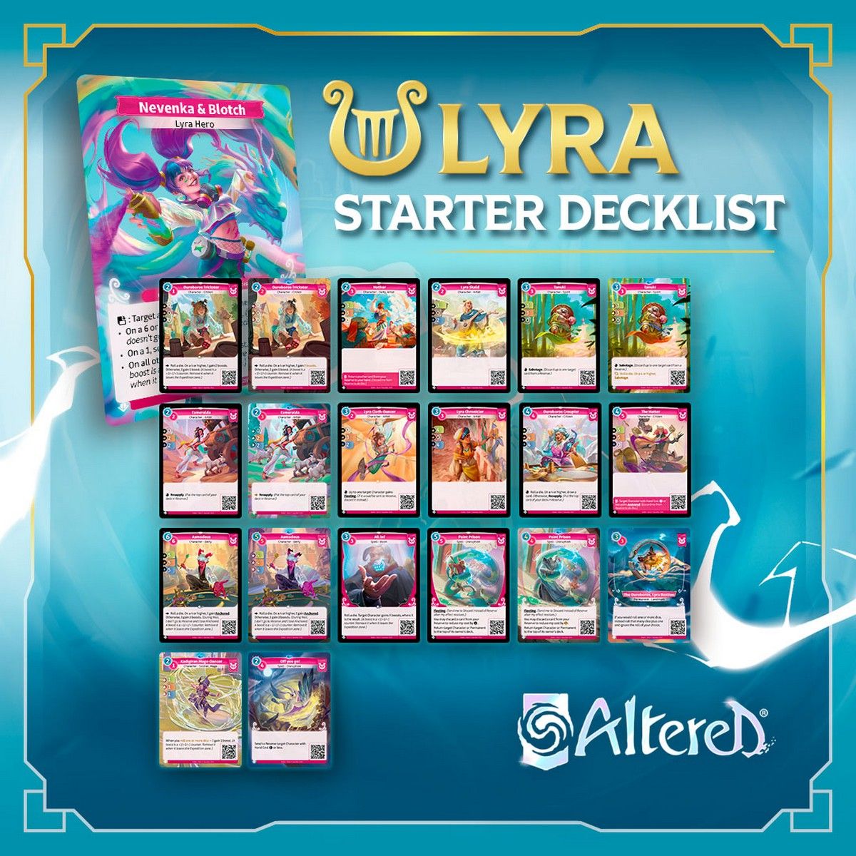Altered TCG: Beyond The Gates - Starter Deck - Lyra