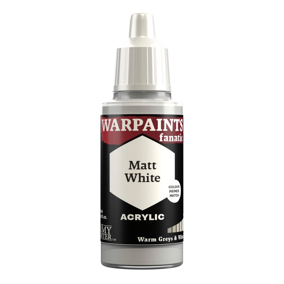 Warpaints Fanatic: Matt White - 18ml