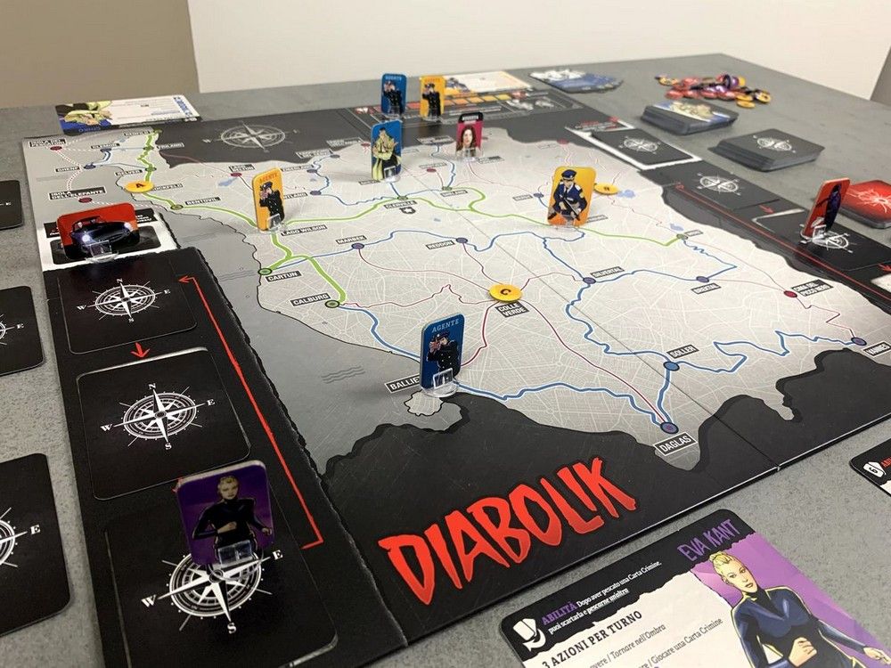 Diabolik: Heists and Investigations