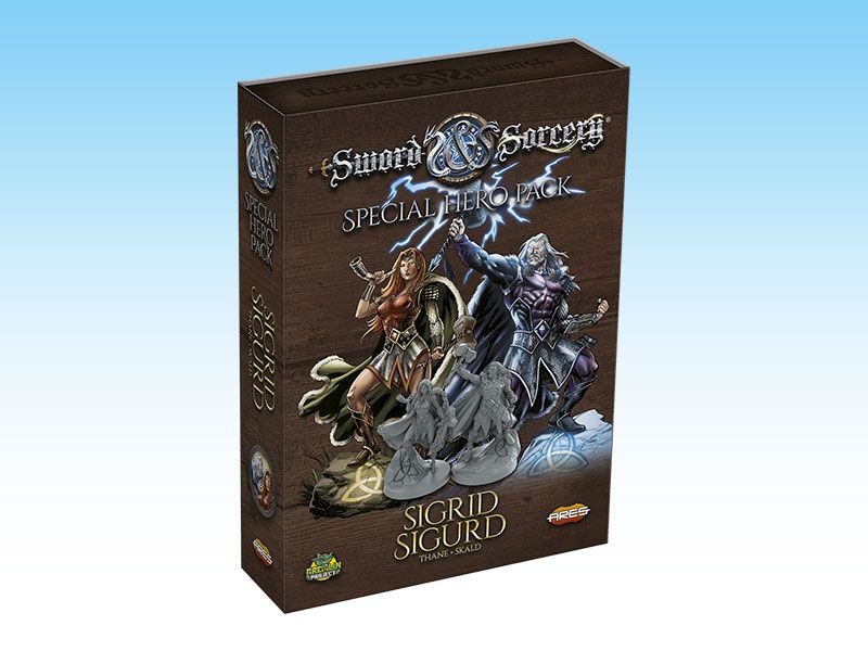 Sword & Sorcery: Hero Pack - Thane   Skald Monk (Sigrid   Sigurd)