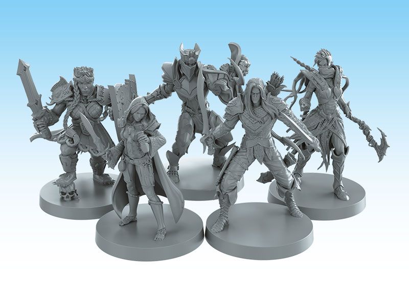 Sword & Sorcery: Hero Pack - Alternate Hero and Ghost Souls Set