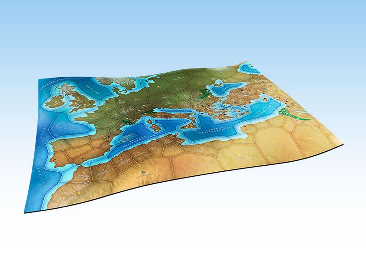 Mega Empires: Deluxe Game Mat - The West