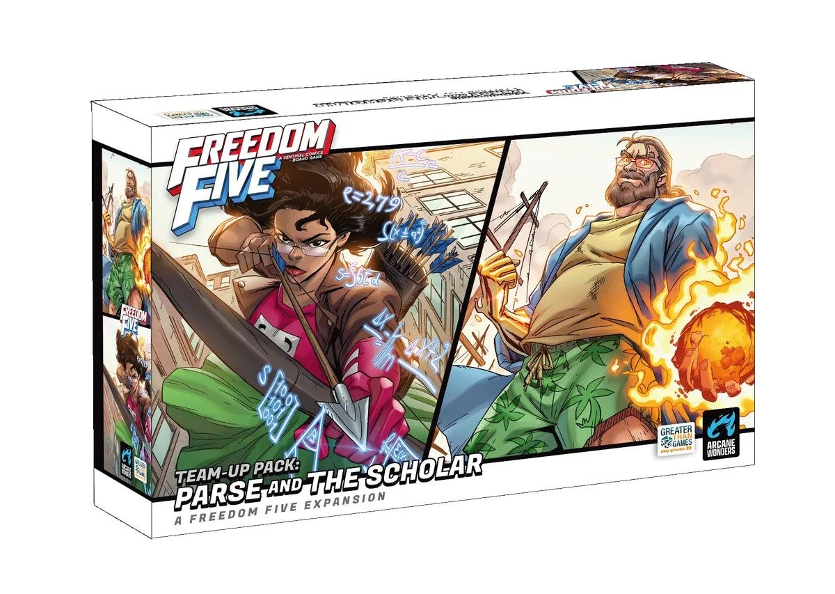 Freedom Five: Parse and The Scholar - Team-Up Pack
