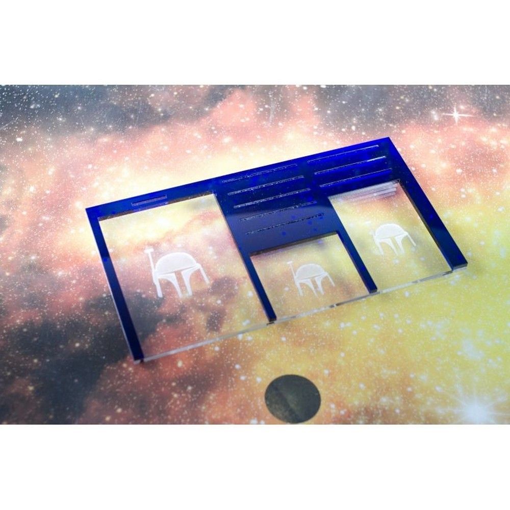 Star Wars X-Wing: Mercs Space Dashboard - Blue