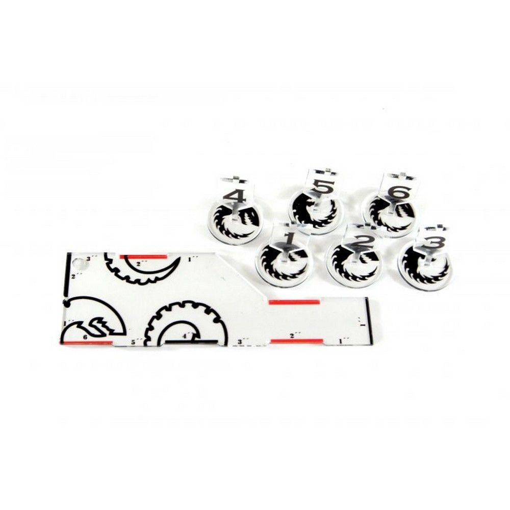 The Devourer Combat Ruler and Tokens