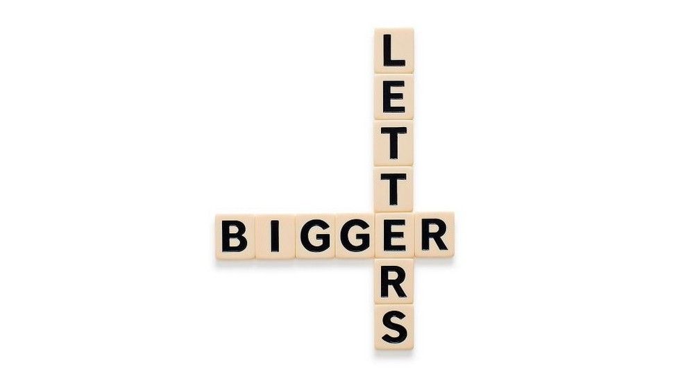 Big Letter Bananagrams