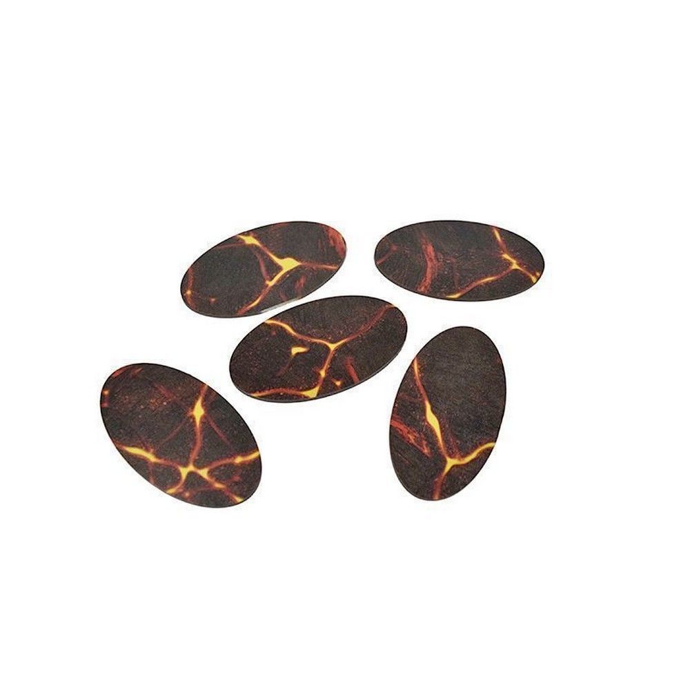 75x42mm Lava Bases x5