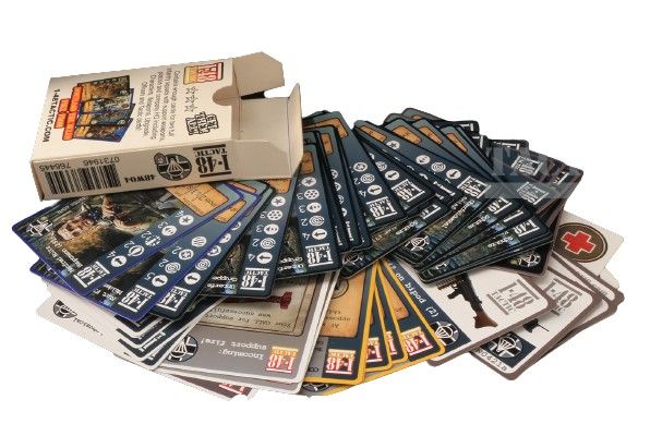 72 Cards Only - Faction Deck for German Fallschirmjäger (No Miniatures)