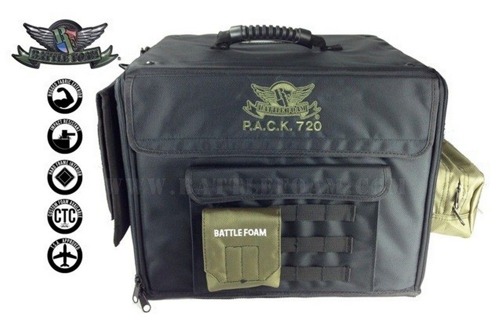 PACK 720 Molle Empty (Black)