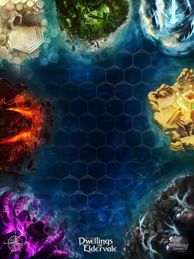 Dwellings Of Eldervale: Playmat