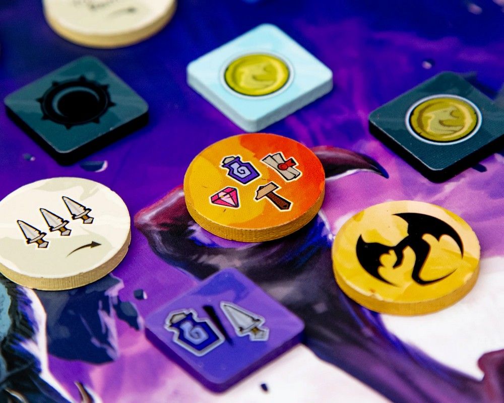 Dwellings Of Eldervale: Wooden Tokens