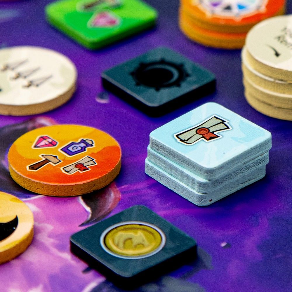 Dwellings Of Eldervale: Wooden Tokens