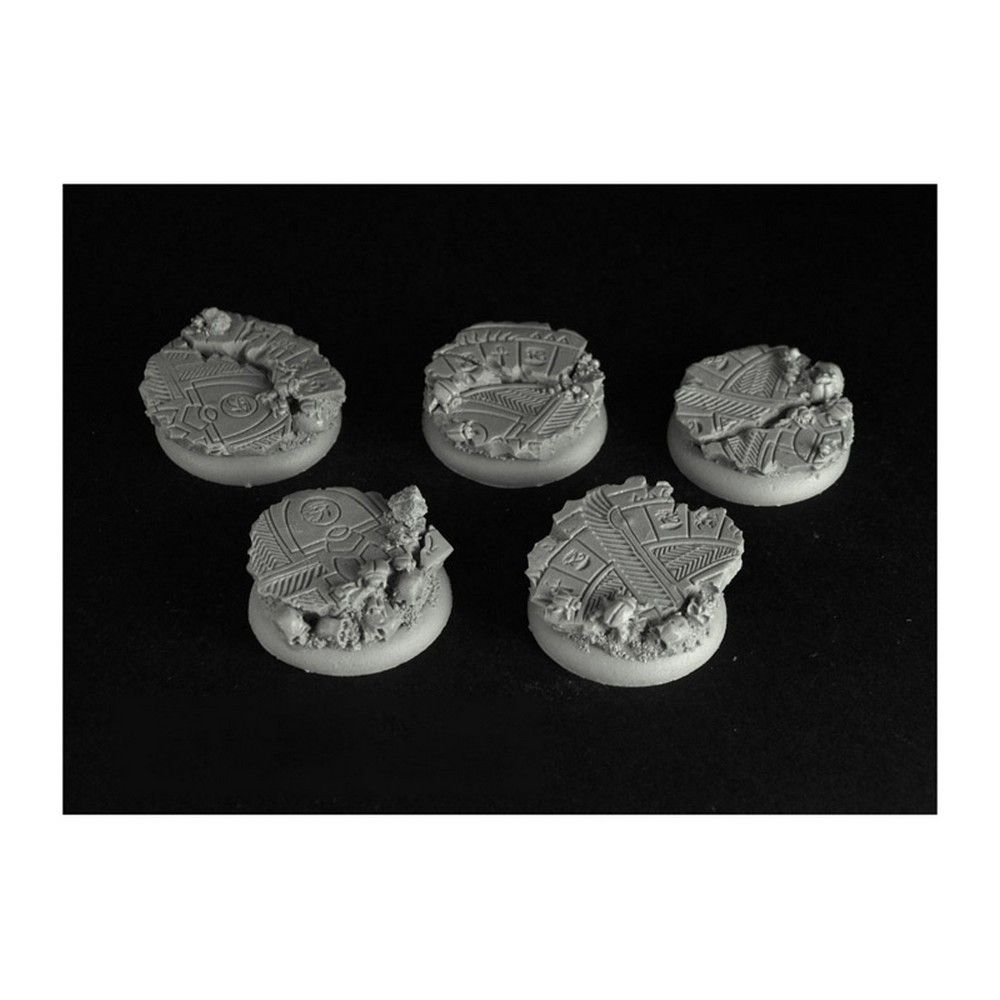 Egyptian Ruins 30mmRound Edge-round bases (5)