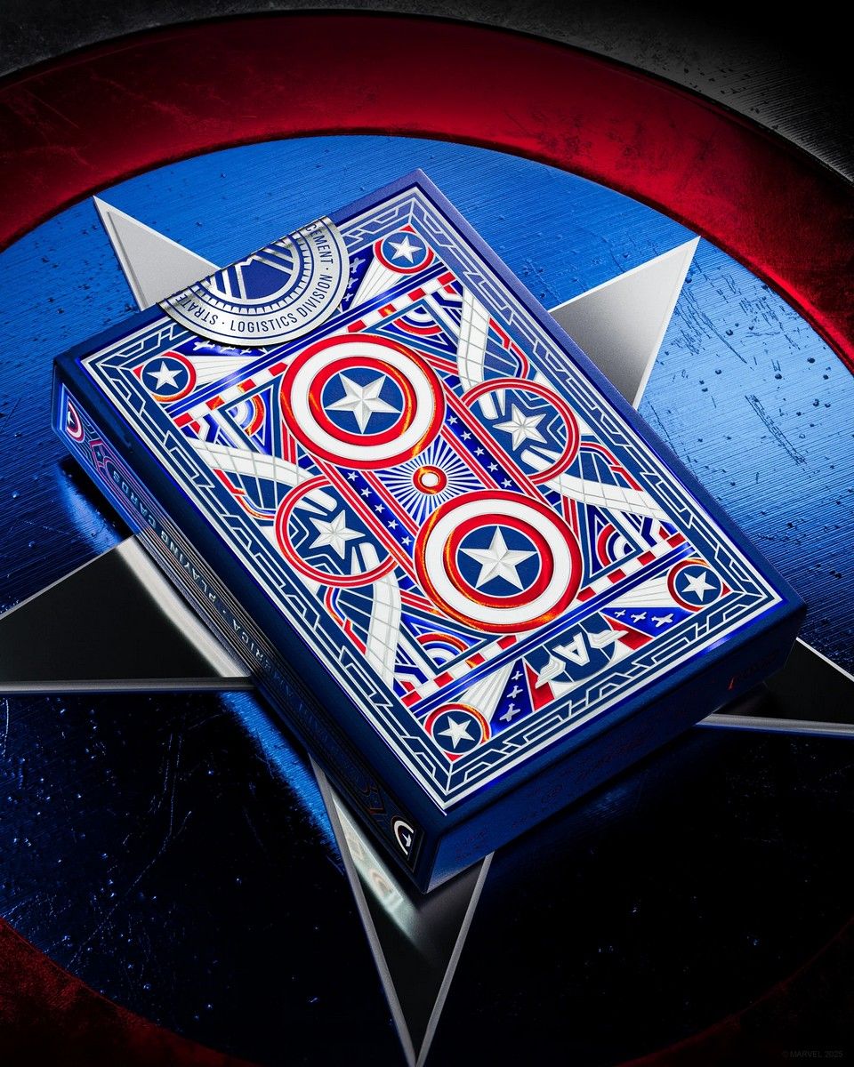 Captain America Playing Cards - Theory11