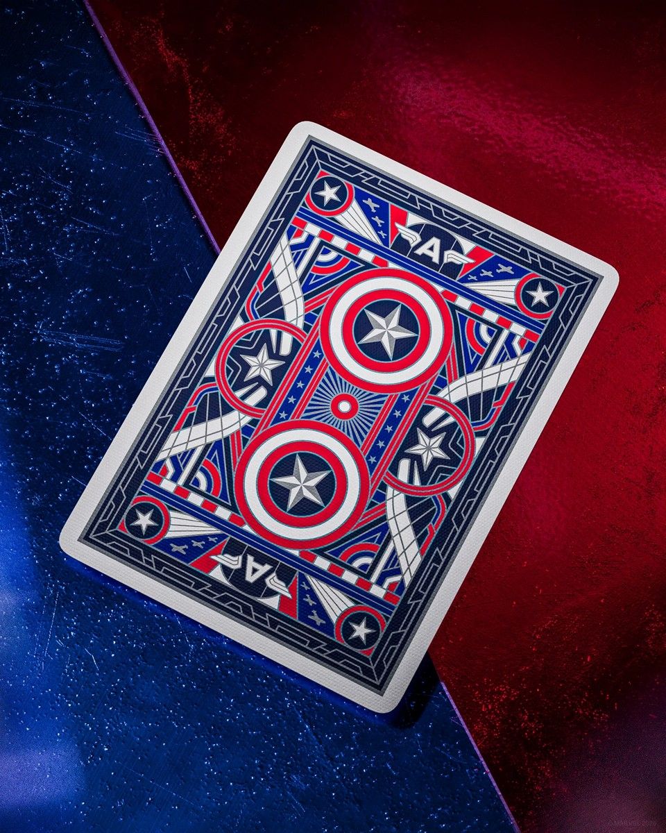 Captain America Playing Cards - Theory11