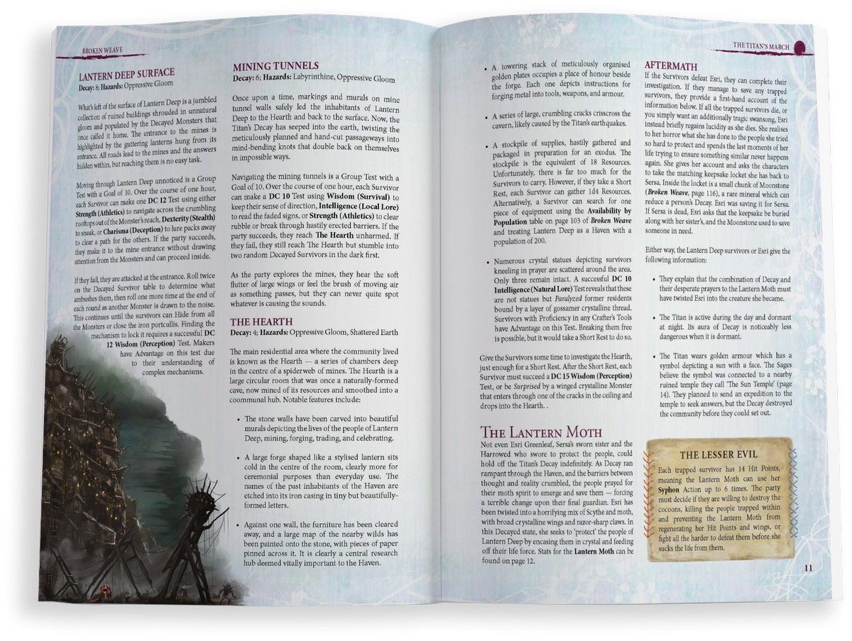 Broken Weave: Gamemaster's Screen