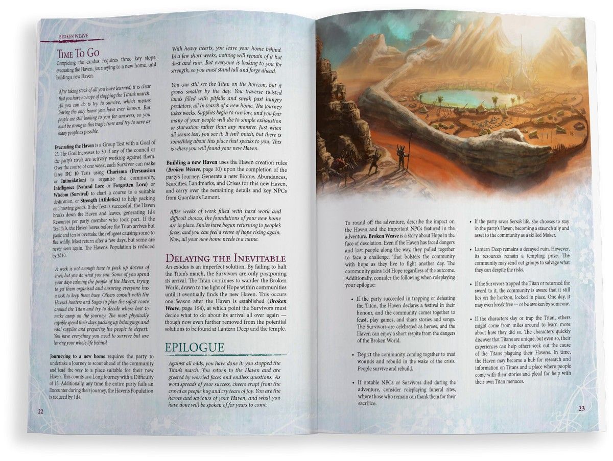 Broken Weave: Gamemaster's Screen