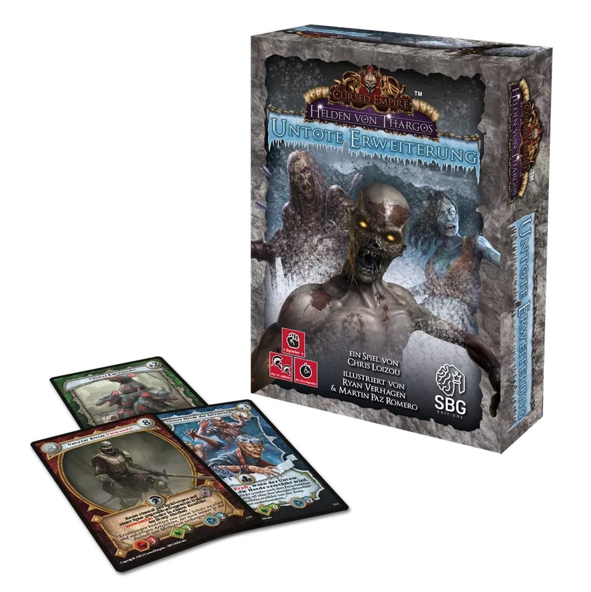 Cursed Empire: Heroes of Thargos: Undead Expansion