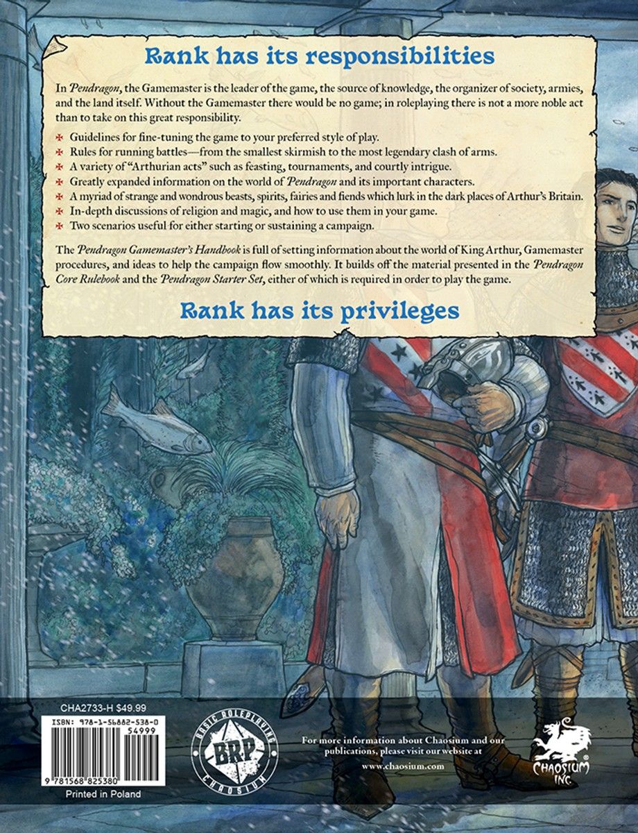 Pendragon: Gamemaster’s Handbook