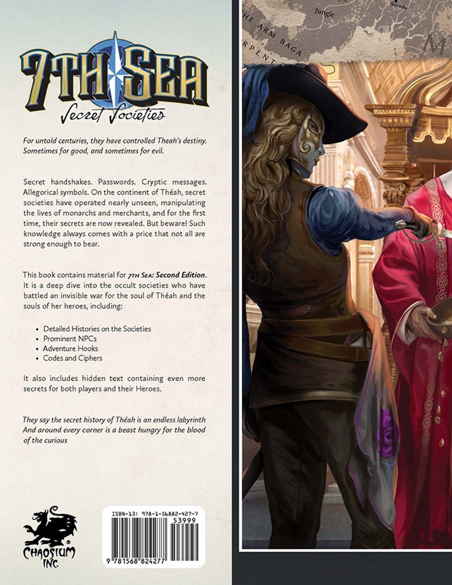 7th Sea RPG: Secret Societies