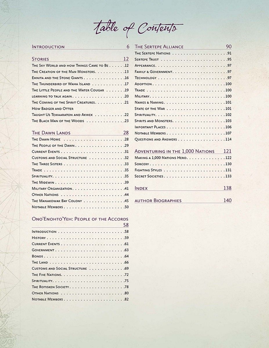 7th Sea RPG: Land Of 1000 Nations